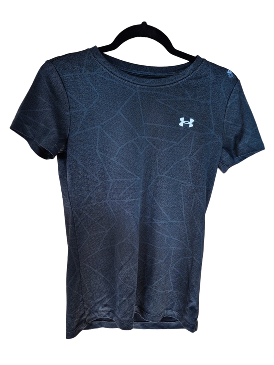 Under Armour Other - Under Armour Kids Short Sleeve Athletic Tee - Black with Subtle Pattern